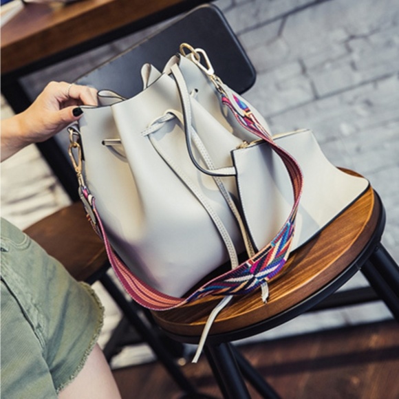 #NEW MARSEILLE Drawstring Bucket Bag - Picture 8 of 8
